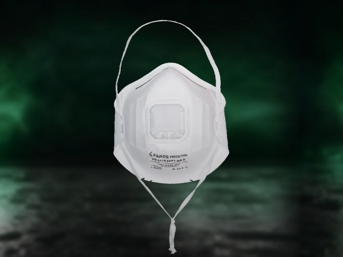 FAROS FR 3110 - чашеобразная полумаска FFP1 с клапаном выдоха