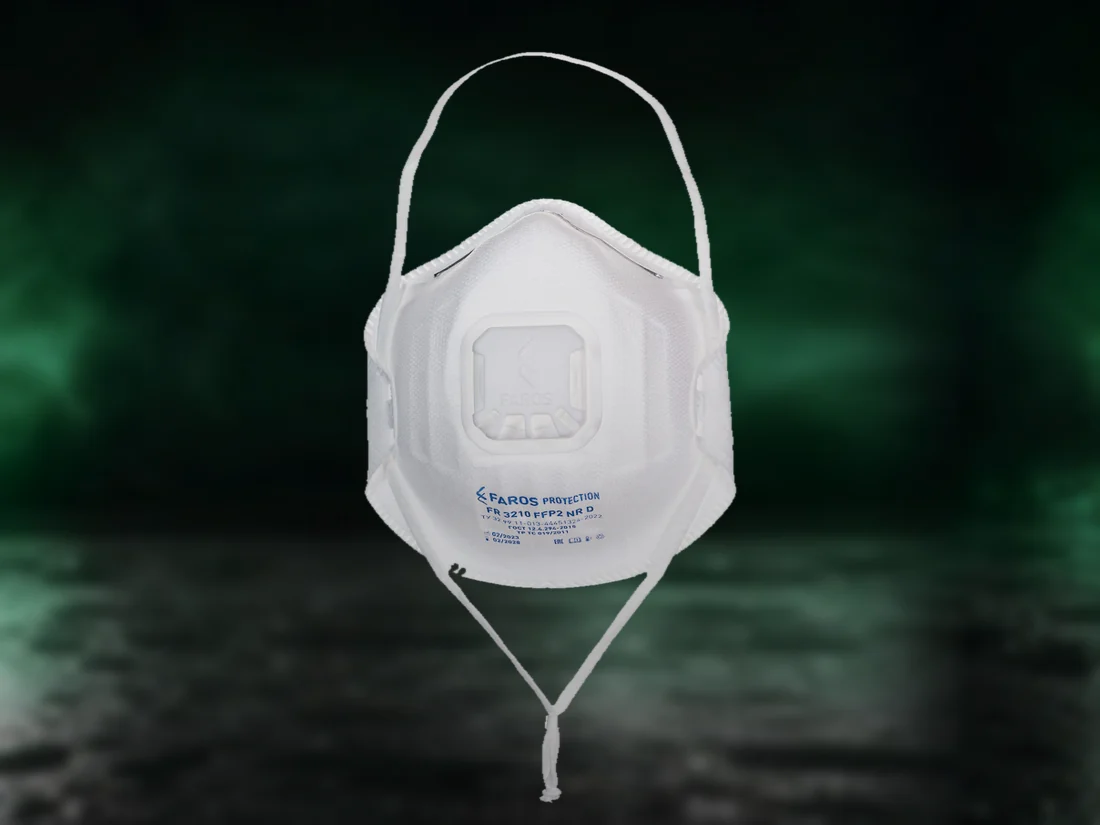 FAROS FR 3210 - чашеобразная полумаска FFP2 с клапаном выдоха